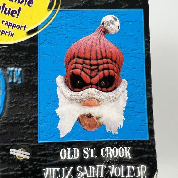Don Post Old St Crook Mask 2006 Bugler Scary Santa Old Man Paper Magic Group - Picture 2 of 12